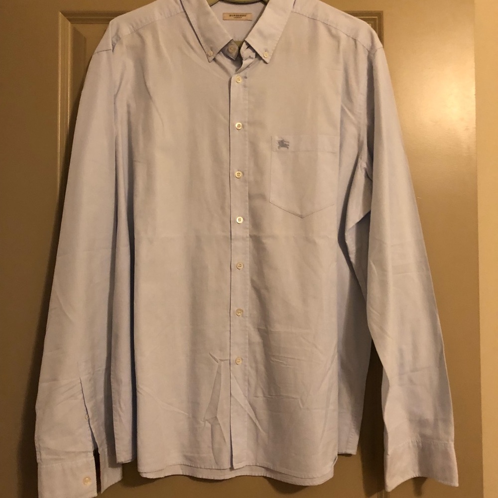 Burberry Long Sleeve Mens shirt size XL